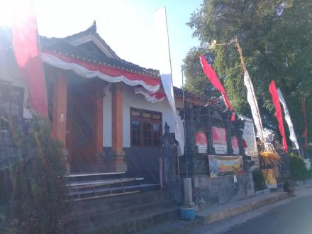 Pemasangan Bendera Merah Putih dan Umbul-umbul serangkaian HUT Republik Indonesia Ke-74 Tahun 2019